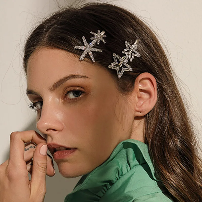 Rhinestone Hexagram Cute Stars Girls Hair Accessories Acrylic Wholesale Wedding Hair Jewelry Factory Price FJ047
Rhinestone Hexagram Cute Stars Girls Hair Accessories Acrylic Wholesale Wedding Hair Jewelry Factory Price FJ047