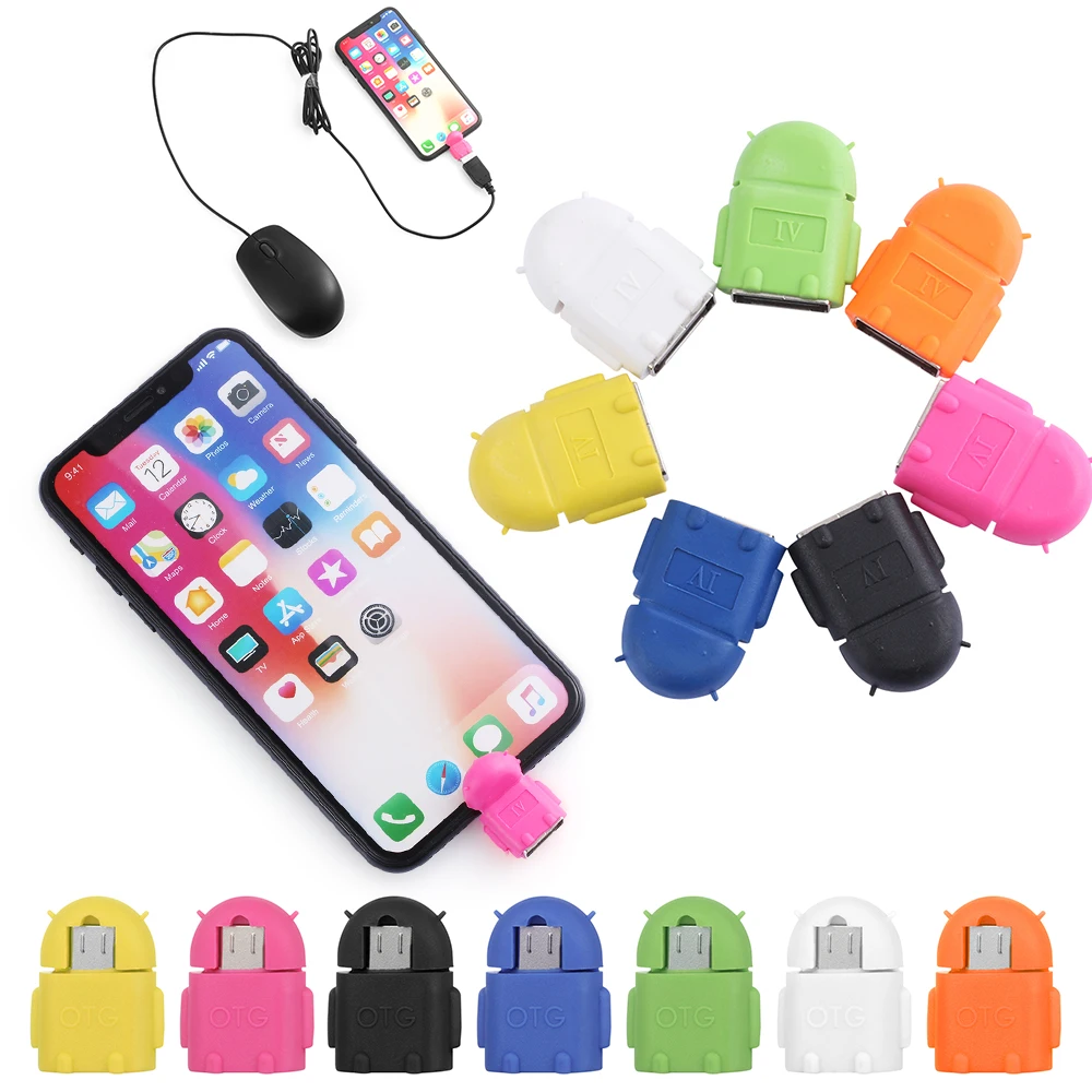 Mini Android Micro USB to USB 2.0 OTG Adapter Converter For Phone Tablet Mouse Male to Female Smartphones Converter Universal
Mini Android Micro USB to USB 2.0 OTG Adapter Converter For Phone Tablet Mouse Male to Female Smartphones Converter Universal
