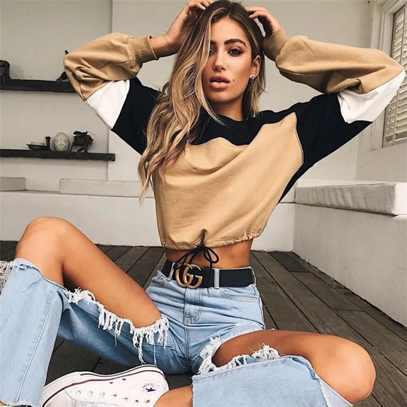 Стильный свитшот DRS купить со скидкой в секс шопе  Женское белье, одежда  Повседневная одежда