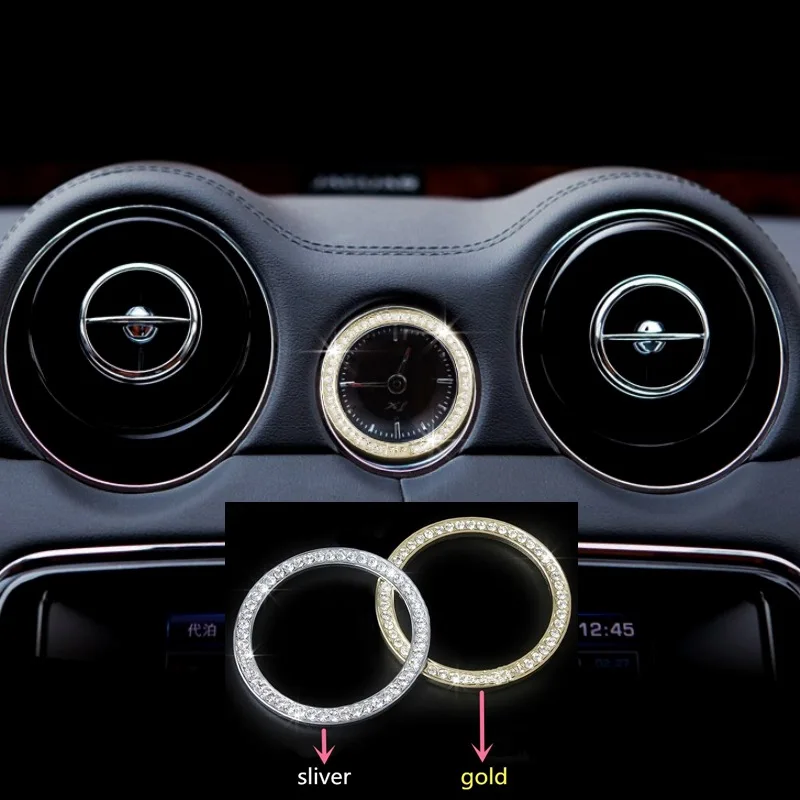 Sliver or Gold Luxury Car Console Clock Watches Time Decoration Ring Cover Sticker Car styling For Jaguar XJ XJL accessories
Sliver or Gold Luxury Car Console Clock Watches Time Decoration Ring Cover Sticker Car styling For Jaguar XJ XJL accessories