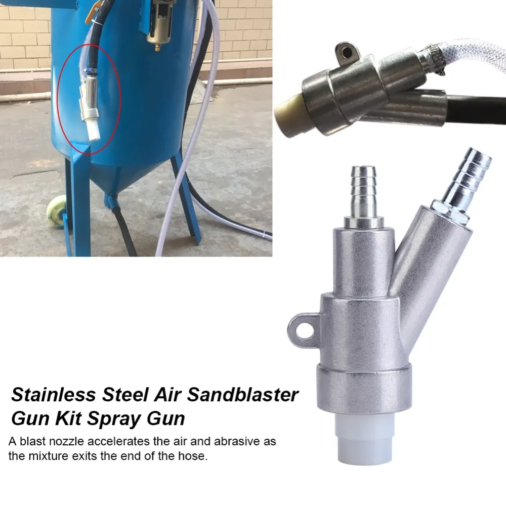 Mini Air Sandblaster Spray Nozzle Kit Stainless Steel Spray With 35mm Boron Carbide Nozzle Power Tools
Mini Air Sandblaster Spray Nozzle Kit Stainless Steel Spray With 35mm Boron Carbide Nozzle Power Tools