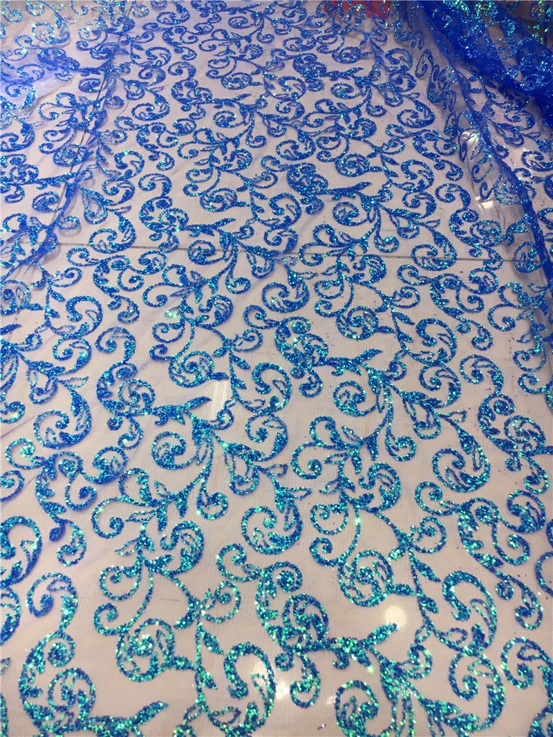 5yards beautiful flowers pattern glued print glitter tulle mesh fabric for evening dress/party/wedding in blue color
5yards beautiful flowers pattern glued print glitter tulle mesh fabric for evening dress/party/wedding in blue color