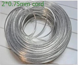 (5m/lot) Lighting lamps transparent electrical wire pendant light power cord 2*0.75mm power cord meters copper core
(5m/lot) Lighting lamps transparent electrical wire pendant light power cord 2*0.75mm power cord meters copper core