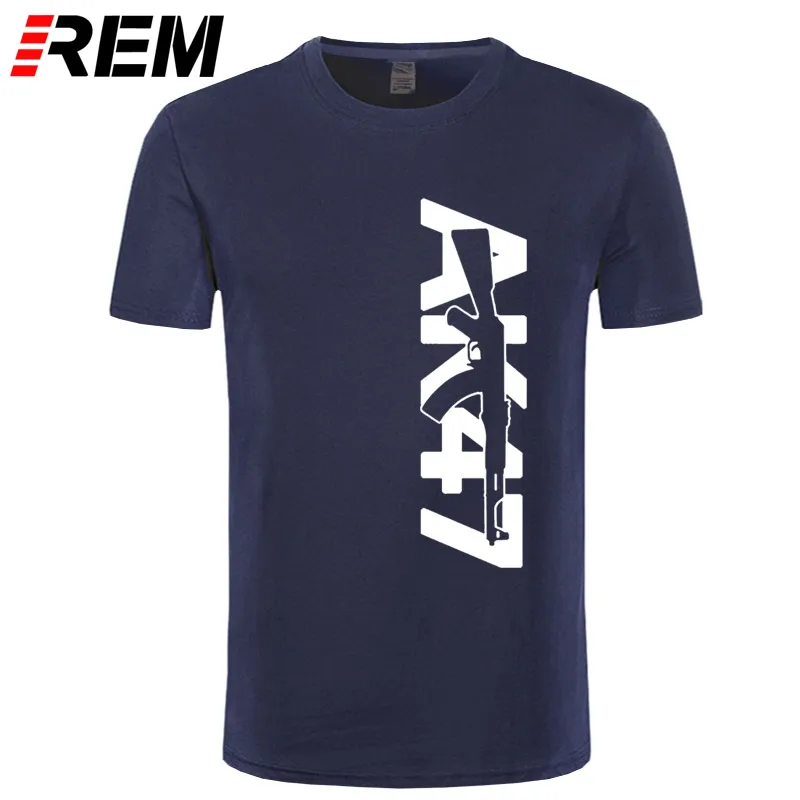 REM Boutique Men Tops Tees Summer Fashion New AK47 Printed T Shirt Short Sleeve Men AK 47 Rifle Gun Personalized T Shirts
REM Boutique Men Tops Tees Summer Fashion New AK47 Printed T Shirt Short Sleeve Men AK 47 Rifle Gun Personalized T Shirts