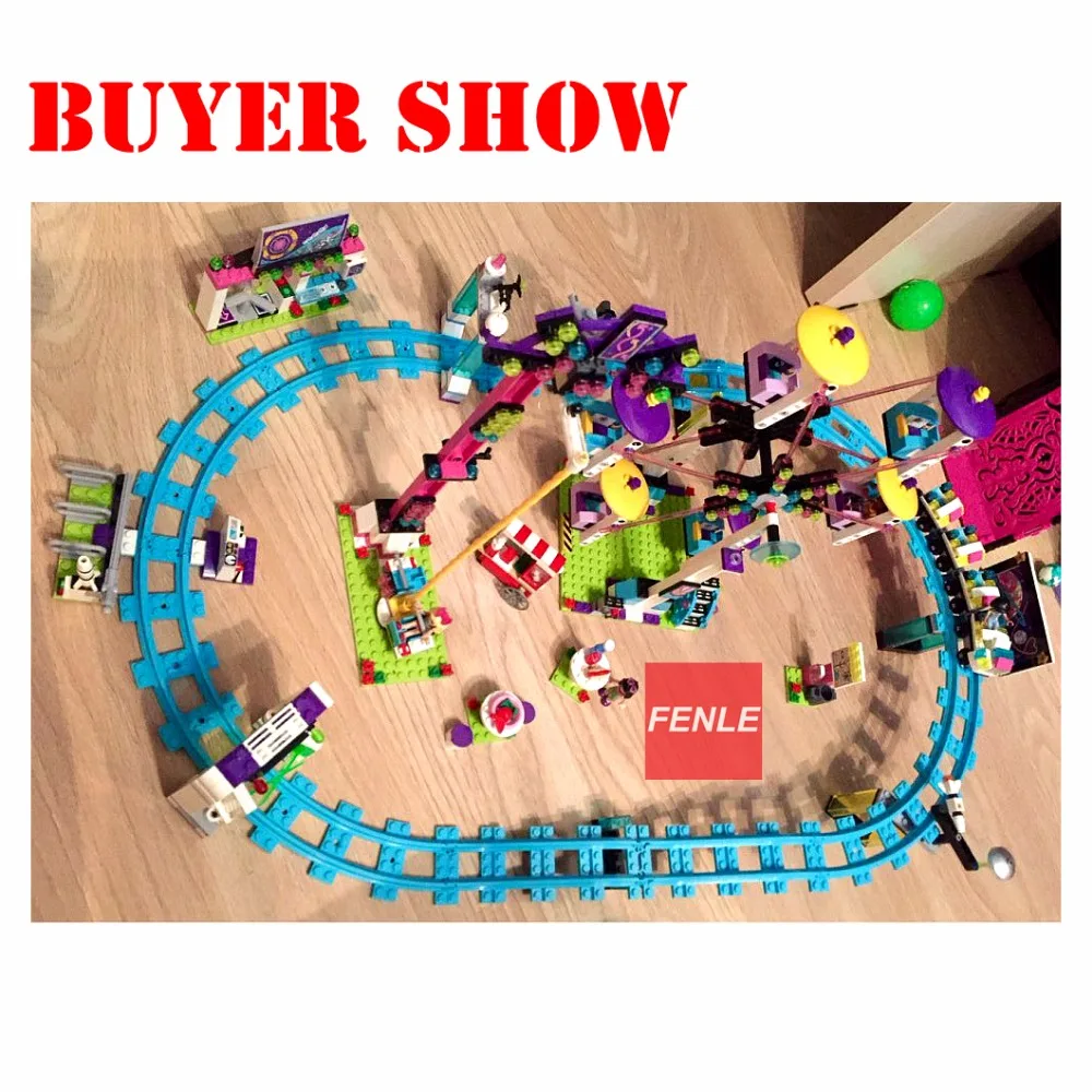 10563 Compatible with Friends Amusement Park Roller Coaster Model building Blocks Bricks figures
10563 Compatible with Friends Amusement Park Roller Coaster Model building Blocks Bricks figures