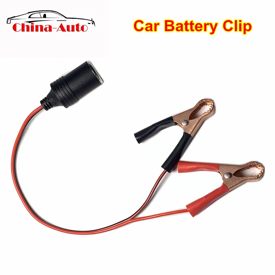 Car Battery Clip 12V 10A Vehicle Cigarette Lighter Female Batteries Socket Power Adapter Connection Cable
Car Battery Clip 12V 10A Vehicle Cigarette Lighter Female Batteries Socket Power Adapter Connection Cable