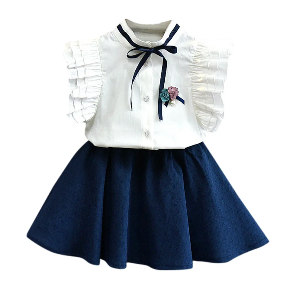 Fashion Summer Children Newborn Toddler Baby Girl Boy Clothes sweet Short Outfits Set Flower Bowknot Shirt Top+Short Skirt Set
Fashion Summer Children Newborn Toddler Baby Girl Boy Clothes sweet Short Outfits Set Flower Bowknot Shirt Top+Short Skirt Set