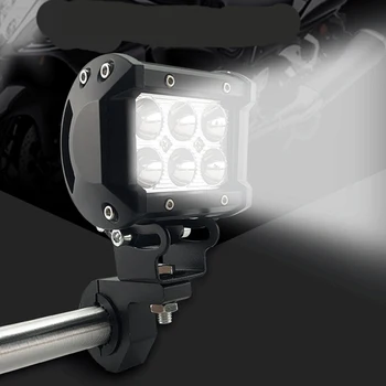 1pcs LED Motorbike auxiliary fog lamp Work Light 12V 18W Off-road 6000K LED Bar Motorcycle Headlights For SUV ATV Tractor Truck
1pcs LED Motorbike auxiliary fog lamp Work Light 12V 18W Off-road 6000K LED Bar Motorcycle Headlights For SUV ATV Tractor Truck