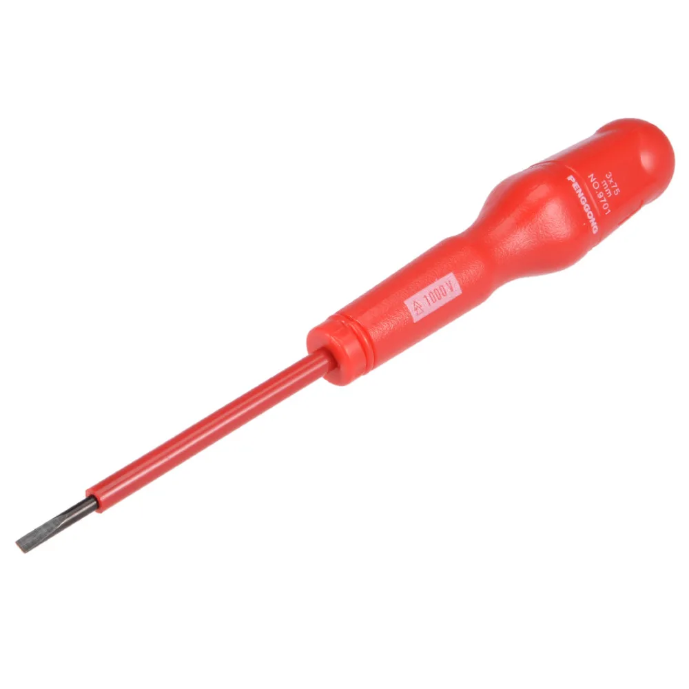 UXCELL 1000v Slotted Insulated Magnetic Electrical Screwdriver 3 x 75mm for Professional in DIY Hand-making, Automotive
UXCELL 1000v Slotted Insulated Magnetic Electrical Screwdriver 3 x 75mm for Professional in DIY Hand-making, Automotive
