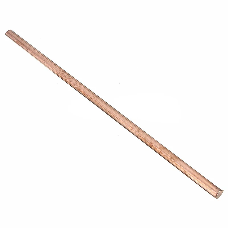 1pc 200mm Length Solid Copper Cu Metal Rod Tube Cylinder Bar 6mm Diameter For Chemical Industry