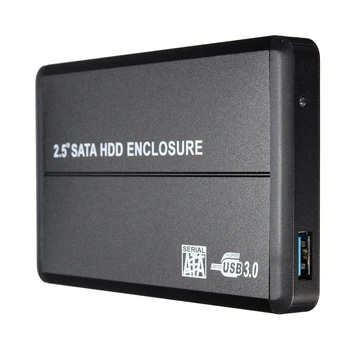 USB 3.0 SATA 2.5" Hard Disk Drive HDD External Enclosure Case Box For Laptop PC Black
USB 3.0 SATA 2.5" Hard Disk Drive HDD External Enclosure Case Box For Laptop PC Black