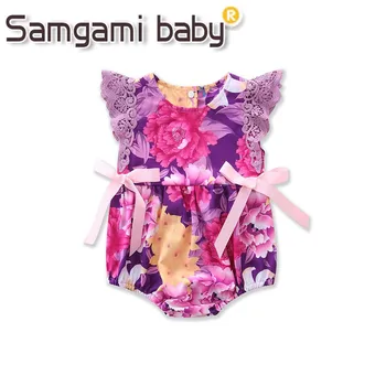 SAMGAMI BABY 2019 Newborn Romper Summer Girls Clothes Costume Overalls Floral Print Bowknot Clothing New Design Babys Clothes
SAMGAMI BABY 2019 Newborn Romper Summer Girls Clothes Costume Overalls Floral Print Bowknot Clothing New Design Babys Clothes