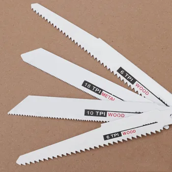 10pcs Reciprocating Saw Blade Multi Function Fast Cutting For Wood Fibreboard Metal Reciprocating Power Tools set 
10pcs Reciprocating Saw Blade Multi Function Fast Cutting For Wood Fibreboard Metal Reciprocating Power Tools set