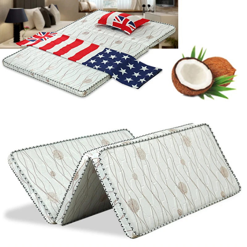 15%,Natural Coconut Fiber Mat Foldable Single Mattress /Tatami for Bedroom/Home/Hotel with Removable & Breathable Cover
15%,Natural Coconut Fiber Mat Foldable Single Mattress /Tatami for Bedroom/Home/Hotel with Removable & Breathable Cover