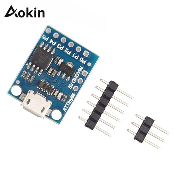 ATTINY85 Module Digispark kickstarter Micro development board ATTINY85 Module with DuPont pin For Arduino Usb blue
ATTINY85 Module Digispark kickstarter Micro development board ATTINY85 Module with DuPont pin For Arduino Usb blue