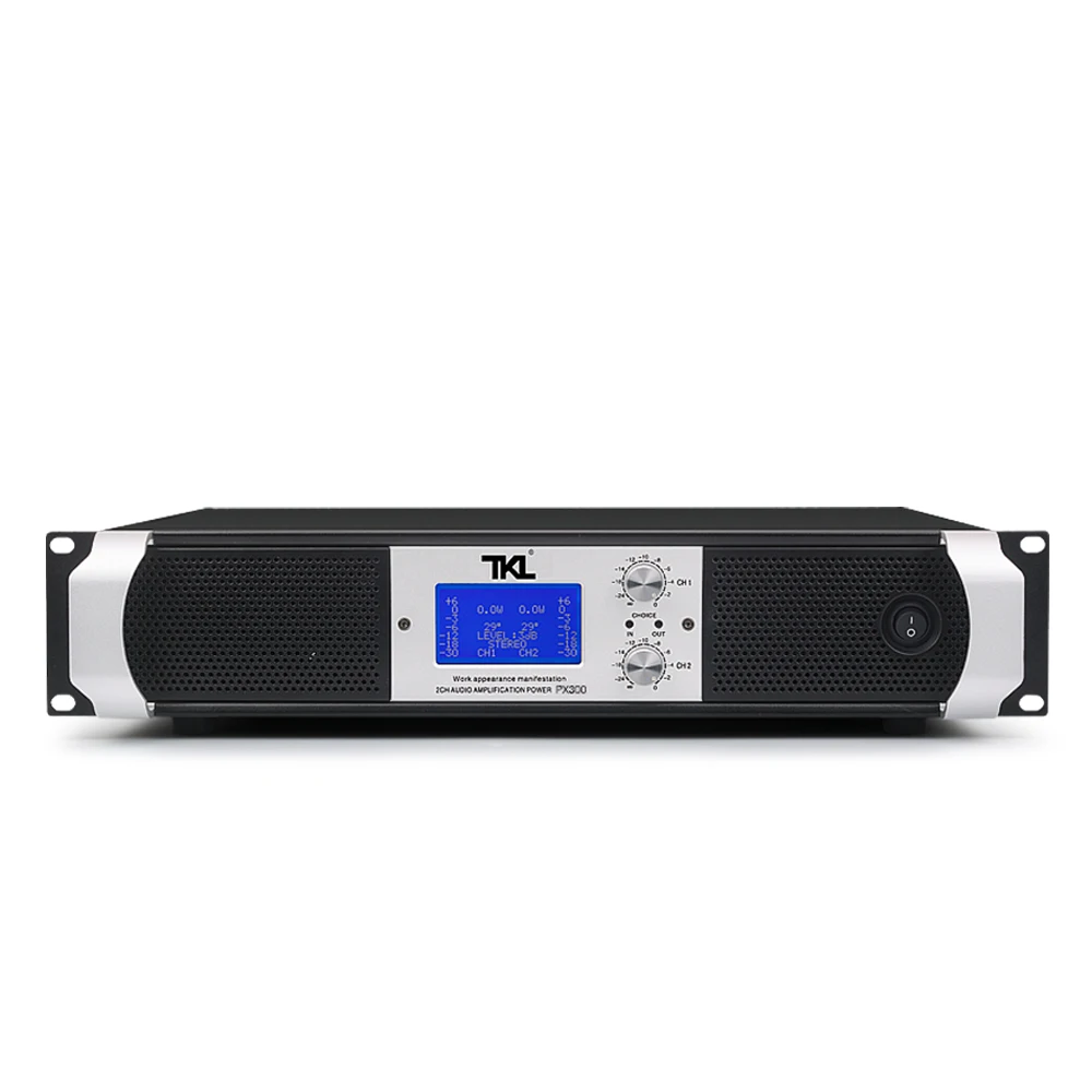 TKL PX300 New Power Amplifier 300W Power Professional Sound Stage Performance Karaoke Heavy Bass Original HIFI Power Amplifier
TKL PX300 New Power Amplifier 300W Power Professional Sound Stage Performance Karaoke Heavy Bass Original HIFI Power Amplifier