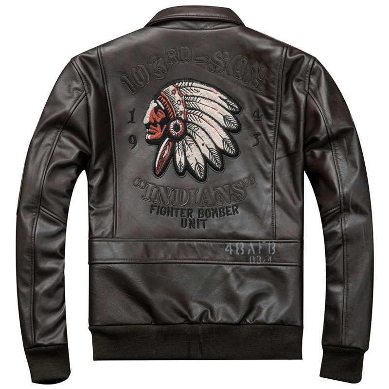 Topsale Mens Real Leather Jacket Coats Plus Size XXXL Natural Genuine Leather Coat Men Streetwear Indian Avatar Topwear Clothing
Topsale Mens Real Leather Jacket Coats Plus Size XXXL Natural Genuine Leather Coat Men Streetwear Indian Avatar Topwear Clothing