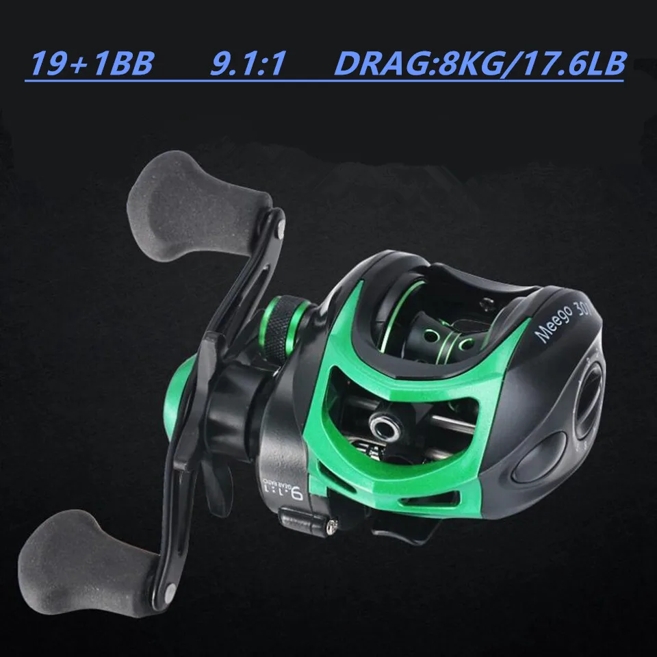 upgrade 19+1BB Spinning Fishing Baitcasting Reel 8kg/17.6LB Drag Super Strong Magnetic Force 9.1:1 Gear Ratio Axle
upgrade 19+1BB Spinning Fishing Baitcasting Reel 8kg/17.6LB Drag Super Strong Magnetic Force 9.1:1 Gear Ratio Axle