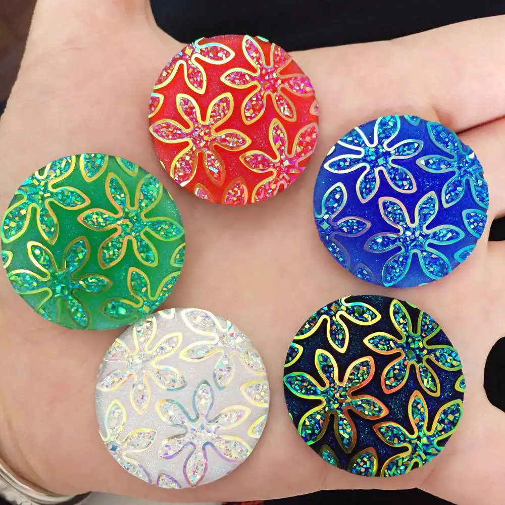 8pcs AB Resin 30mm Round Flower flatback rhinestone Ornaments DIY Wedding appliques craft SW58
8pcs AB Resin 30mm Round Flower flatback rhinestone Ornaments DIY Wedding appliques craft SW58