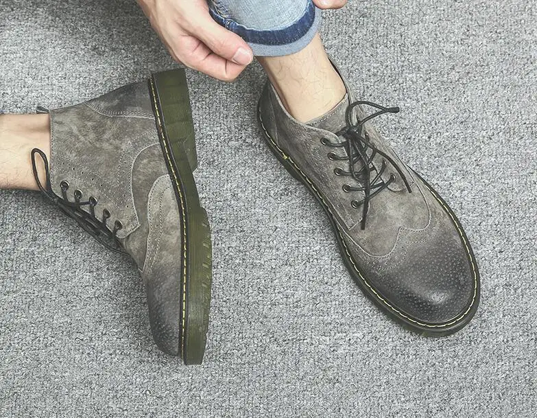 Hot sale Short boots restoring ancient ways Carved Mens shoes Spring Fashion appointment Shoes Oxfords Shoes
Hot sale Short boots restoring ancient ways Carved Mens shoes Spring Fashion appointment Shoes Oxfords Shoes