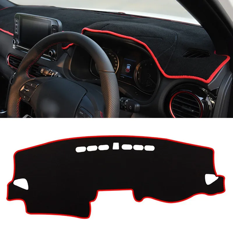 Anti-UV Car Dashboard Cover Mat Pad Dashmat Sun Shade Instrument Carpet Accessories For Hyundai KONA Kauai Encino 2018 2019 RHD
Anti-UV Car Dashboard Cover Mat Pad Dashmat Sun Shade Instrument Carpet Accessories For Hyundai KONA Kauai Encino 2018 2019 RHD