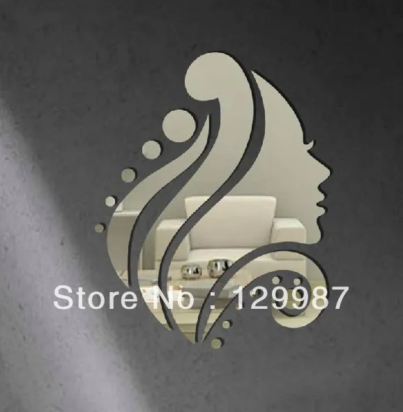 New arrive Removeable 3D female wal mirror sticker ,vinyle decal&murals for home wall decoration
New arrive Removeable 3D female wal mirror sticker ,vinyle decal&murals for home wall decoration