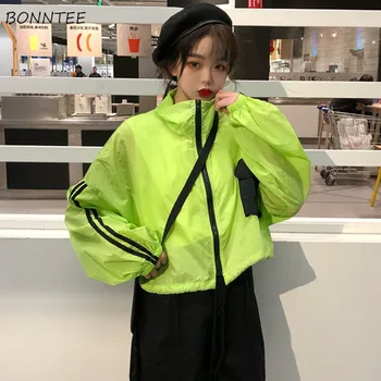 Jackets Women Patchwork Trendy Elegant All-match High-quality Korean Style Loose Leisure Daily Womens Female Lovely Puff Sleeve
Jackets Women Patchwork Trendy Elegant All-match High-quality Korean Style Loose Leisure Daily Womens Female Lovely Puff Sleeve