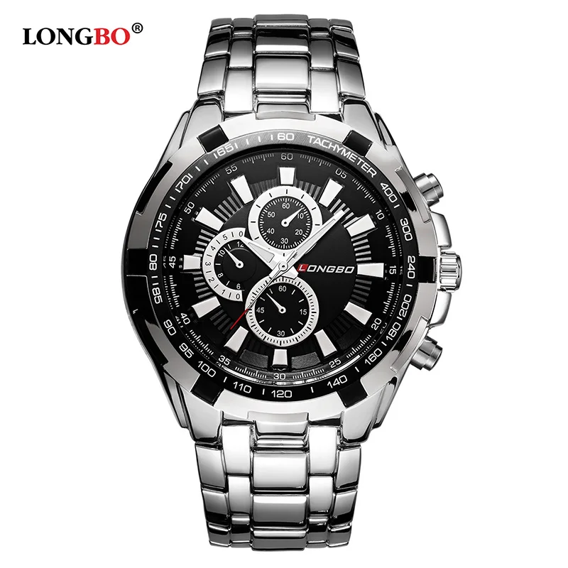 LONGBO Men Quartz Watches Fashion Stainless Steel Band Man Sports Watch Business Male Wristwatches Reloj Masculino Hombre 80385
LONGBO Men Quartz Watches Fashion Stainless Steel Band Man Sports Watch Business Male Wristwatches Reloj Masculino Hombre 80385
