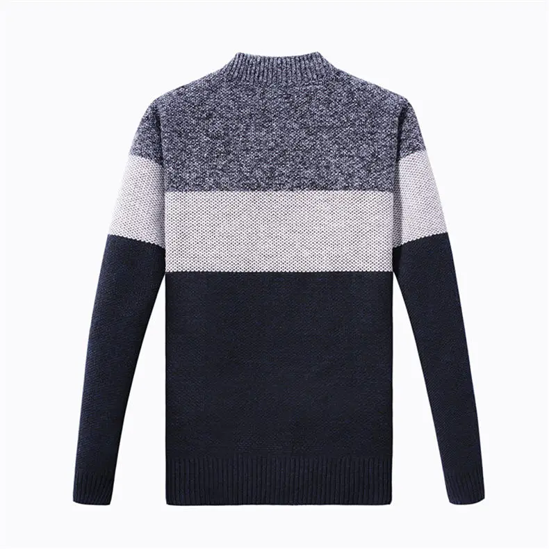 2019 Cashmere Cardigans Sweater Men Spring Male Heavy Knit Sweates Full Zipper Knitwear Warm Korean Style Fashion Brand Clothing 3