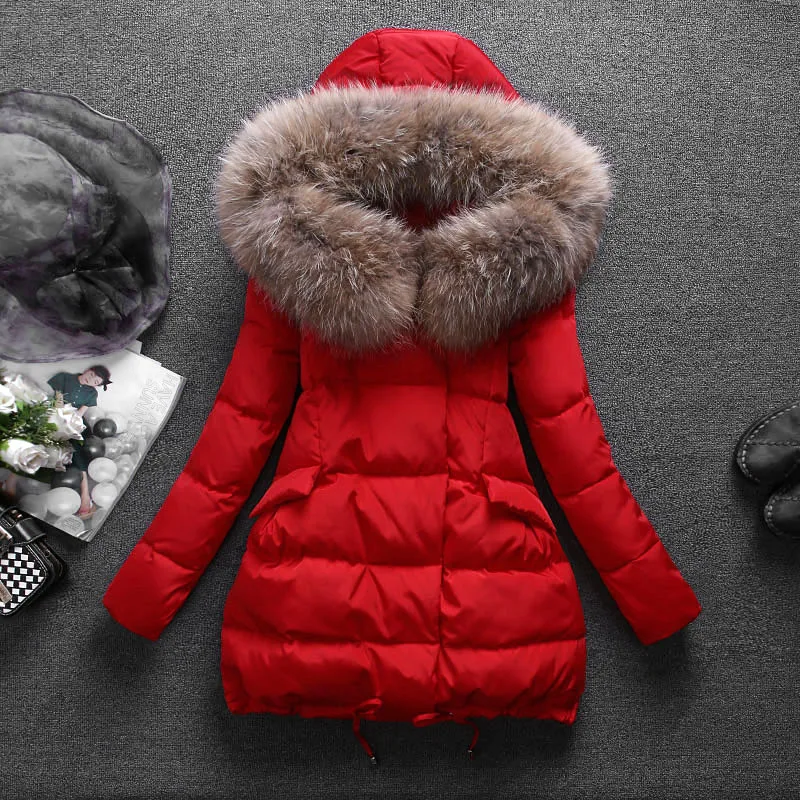 -30 Degree Women Down Jacket Large Real Fur Thick Outwear Coat A-line Warm Female Winter Coat Duck Down Women Down Parkas G165
-30 Degree Women Down Jacket Large Real Fur Thick Outwear Coat A-line Warm Female Winter Coat Duck Down Women Down Parkas G165
