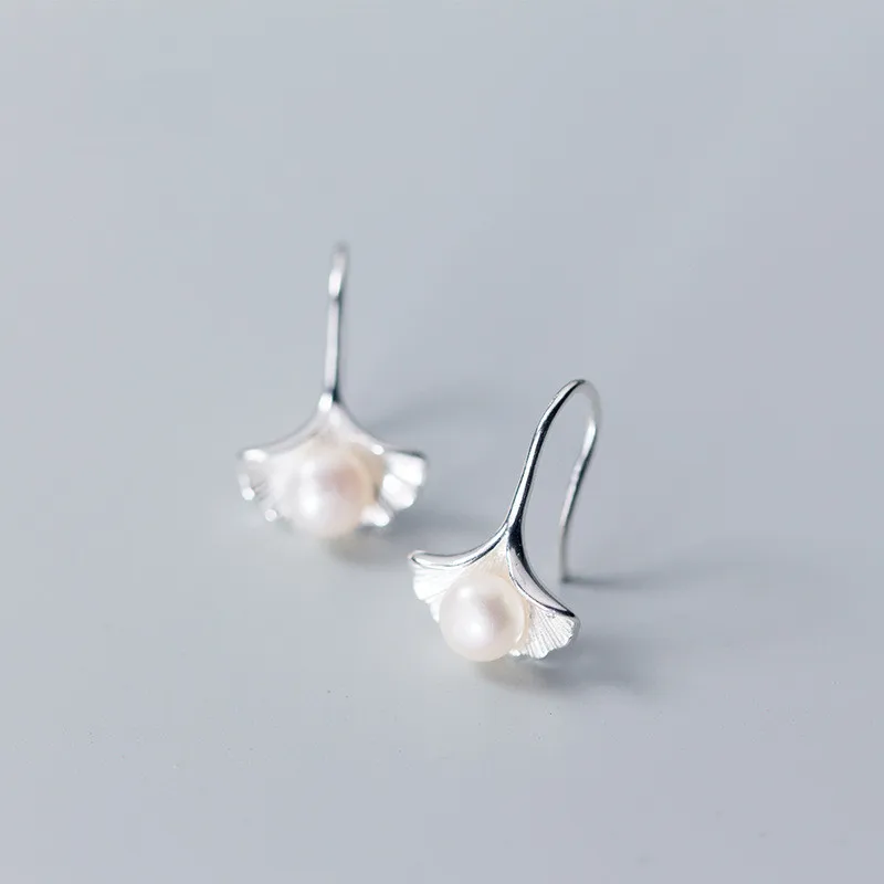 100% Authentic Real 100% Sterling 925 Silver fine Jewelry shell Pearl gingko hook Earrings GTLE2414
100% Authentic Real 100% Sterling 925 Silver fine Jewelry shell Pearl gingko hook Earrings GTLE2414