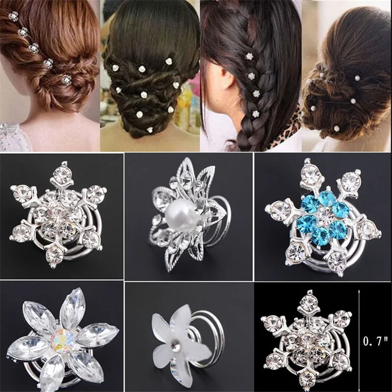 2019 Direct Selling Rushed Plant 6pcs Fashion Bridal Wedding Prom Crystal Flower Hair Pins Swirl Spiral Twist Jewelry Free Ship
2019 Direct Selling Rushed Plant 6pcs Fashion Bridal Wedding Prom Crystal Flower Hair Pins Swirl Spiral Twist Jewelry Free Ship
