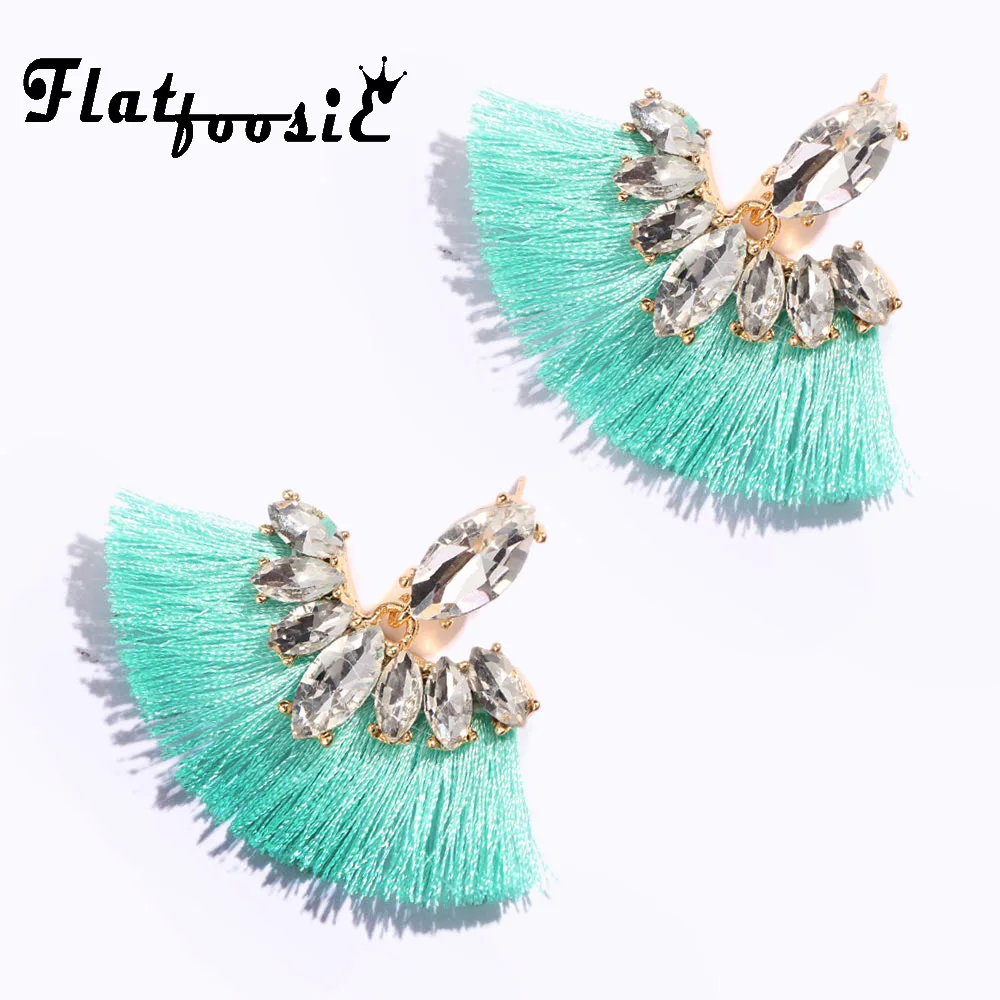 Flatfoosie 2018 Fashion Tassel Drop Earrings For Women Ethnic Bohemian Big Crystal Fringe Dangle Earring Female Vintage Jewelry
Flatfoosie 2018 Fashion Tassel Drop Earrings For Women Ethnic Bohemian Big Crystal Fringe Dangle Earring Female Vintage Jewelry