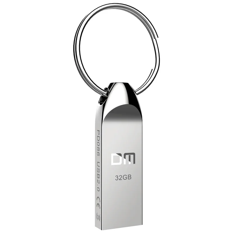 Водонепроницаемый металлический флеш накопитель USB 2 0 PD086 8 ГБ 16 32 ГБ|USB