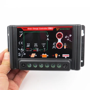 Wincong Solar Charger Controller 30A/20A/10A/3A LI-ION NI-MH LiFePO4 Battery Solar Panel Battery Regulators 6/12/24/36/48/60V
Wincong Solar Charger Controller 30A/20A/10A/3A LI-ION NI-MH LiFePO4 Battery Solar Panel Battery Regulators 6/12/24/36/48/60V
