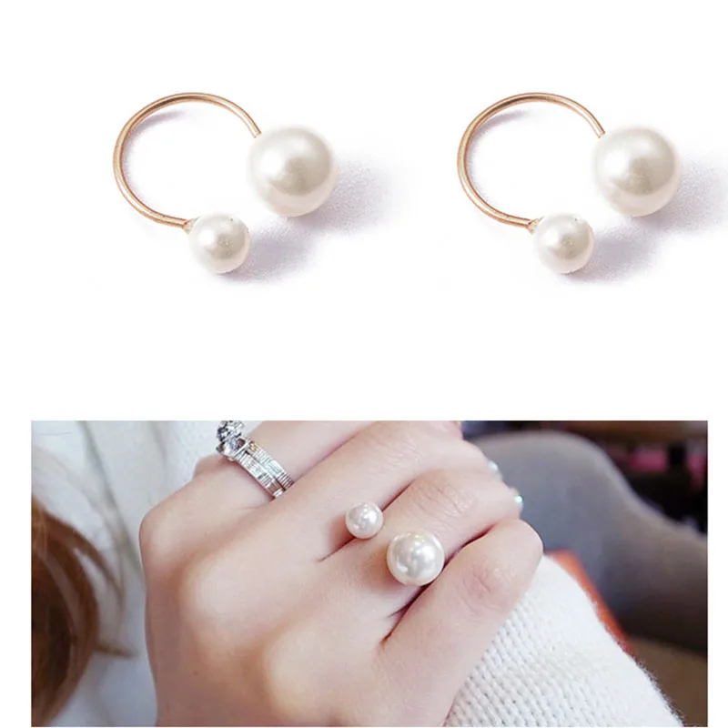 2019 Fashion Imitation Pearl Ring Exaggeration U-shaped Opening Adjustable Rings For Women Statement Jewelry Party Gift WD348
2019 Fashion Imitation Pearl Ring Exaggeration U-shaped Opening Adjustable Rings For Women Statement Jewelry Party Gift WD348