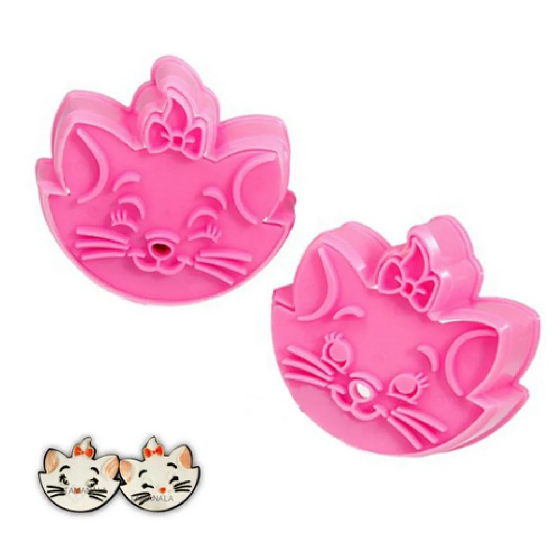 Lovely New Promotions 2pcs DIY Fun Marie cat Cartoon Fondant Baking Cake Cookie Cutter Mold Mould
Lovely New Promotions 2pcs DIY Fun Marie cat Cartoon Fondant Baking Cake Cookie Cutter Mold Mould