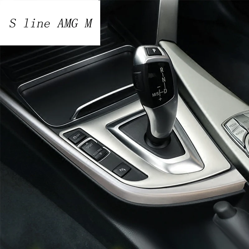 Car Styling For BMW F30 3 series 2013-2018 Auto Control Gear Shift Panel Stickers Decorative Cover trim Interior Accessories LHD
Car Styling For BMW F30 3 series 2013-2018 Auto Control Gear Shift Panel Stickers Decorative Cover trim Interior Accessories LHD