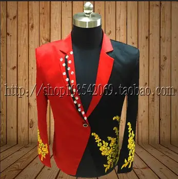 S-XXXL ! Nightclub bar male host performance stage DJ costumes stage printing plus size Slim male singer costumes
S-XXXL ! Nightclub bar male host performance stage DJ costumes stage printing plus size Slim male singer costumes
