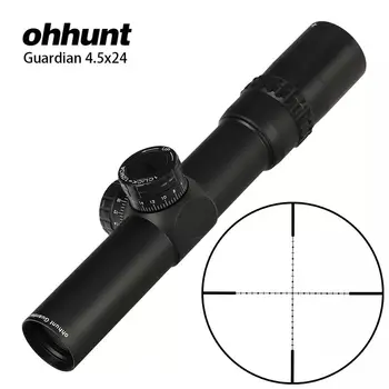 ohhunt Guardian 4.5x24 Hunting Rifle Scope 30mm Tube Tactical Optics Sight 1/2 Half Mil Dot Reticle Turrets Reset Riflescope
ohhunt Guardian 4.5x24 Hunting Rifle Scope 30mm Tube Tactical Optics Sight 1/2 Half Mil Dot Reticle Turrets Reset Riflescope