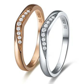 GVBORI Love For Man/Woman Engagement 18K Natural White Or Rose Gold Diamond Ring Fine Jewelry Gift Couple Ring Free Shipping
GVBORI Love For Man/Woman Engagement 18K Natural White Or Rose Gold Diamond Ring Fine Jewelry Gift Couple Ring Free Shipping