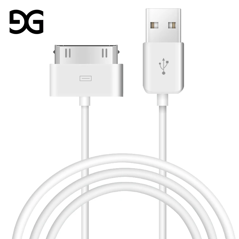 GUSUG USB Cable Fast Charging for iPhone 4 s 4s 3GS 3G iPad 1 2 3 iPod Nano itouch 30 Pin original Charger adapter Data Sync cor
GUSUG USB Cable Fast Charging for iPhone 4 s 4s 3GS 3G iPad 1 2 3 iPod Nano itouch 30 Pin original Charger adapter Data Sync cor