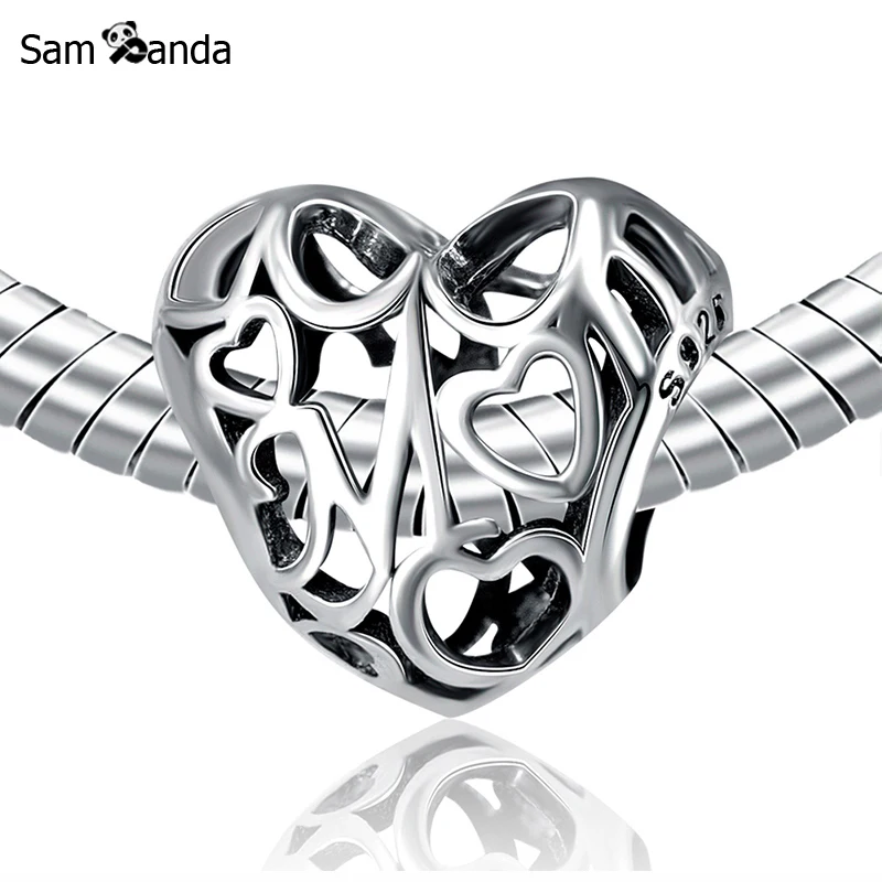 Original 100% 925 Sterling Silver Charm Bead Motherly Love Charms Mother's Day Gift Fit Pandora Bracelets Women DIY Jewelry
Original 100% 925 Sterling Silver Charm Bead Motherly Love Charms Mother's Day Gift Fit Pandora Bracelets Women DIY Jewelry
