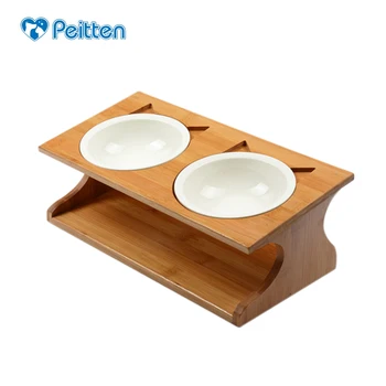 Pet Cat Dining Table Bamboo Type Ceramic Double Pet Bowls Small Puppy Pet Dogs Cats Food Water Feeder Container Dropshipping
Pet Cat Dining Table Bamboo Type Ceramic Double Pet Bowls Small Puppy Pet Dogs Cats Food Water Feeder Container Dropshipping