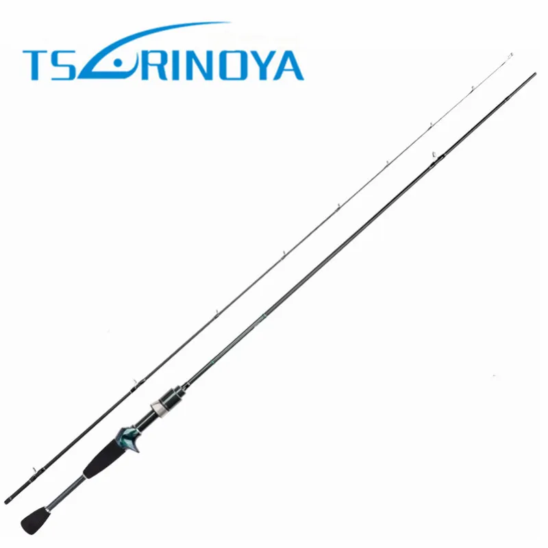 

TSURINOYA 1.89m UL Carbon Casting Rod 2 Sections EVA Handle Ultralight Lure Fishing Rod 0.6-8g Lure Weight Vara de Pesca Peche