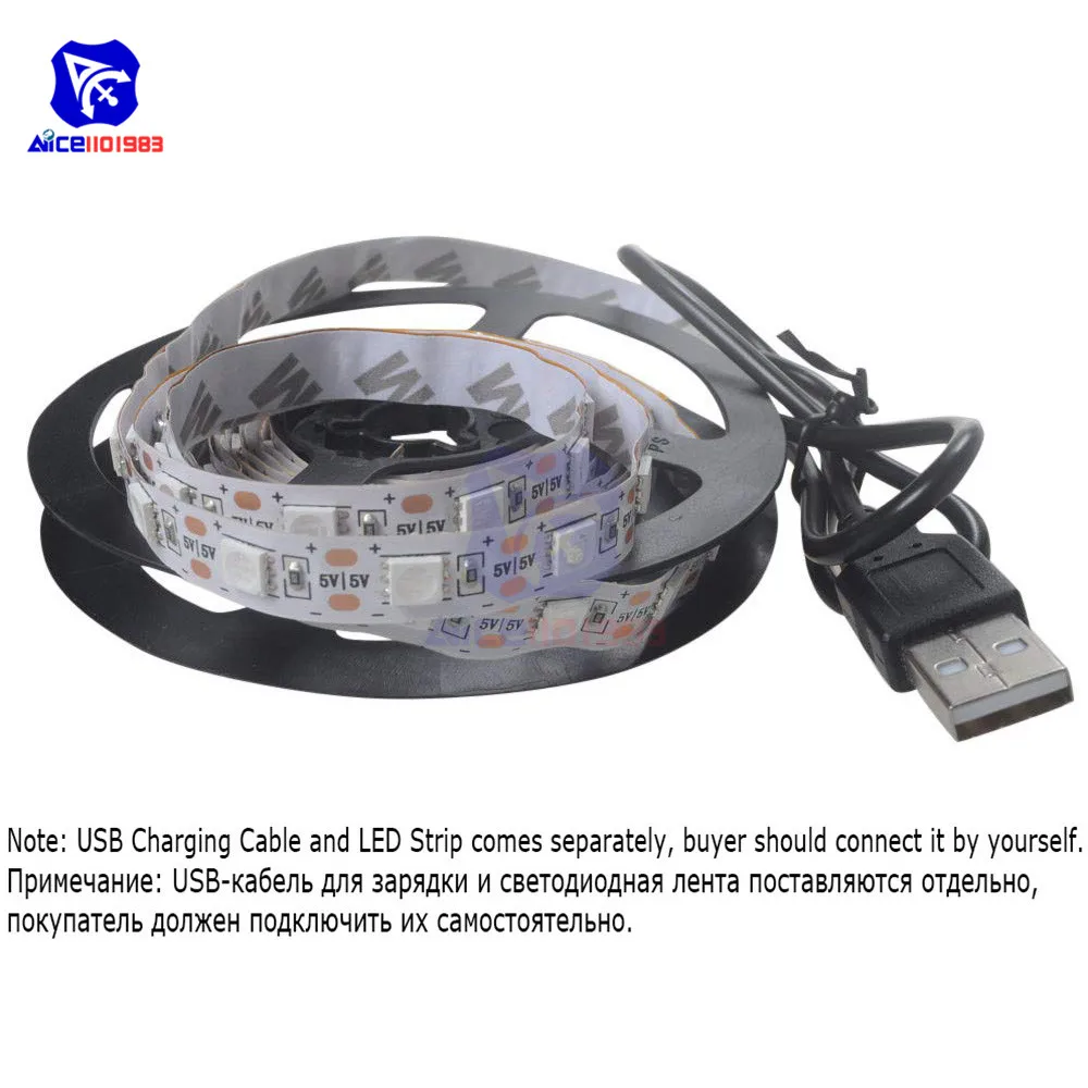 USB Charging Cable White/Warm White Non-Waterproof LED Strip 5V 300 LEDs 5M 16.4ft SMD 5050 LED Strip Light
USB Charging Cable White/Warm White Non-Waterproof LED Strip 5V 300 LEDs 5M 16.4ft SMD 5050 LED Strip Light