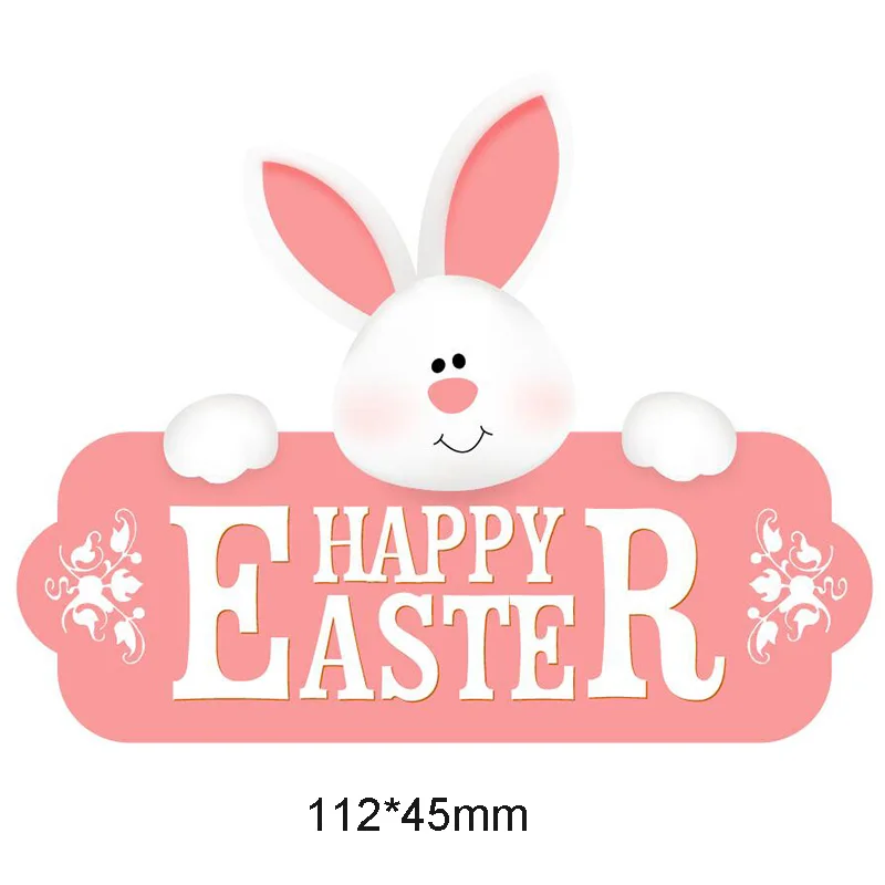 Scrapbooking Dies Metal Rabbit Happy Easter Cutting Die Craft Supplies Embossing Stamps Stencils Card Making Mould New 2019 cut
Scrapbooking Dies Metal Rabbit Happy Easter Cutting Die Craft Supplies Embossing Stamps Stencils Card Making Mould New 2019 cut