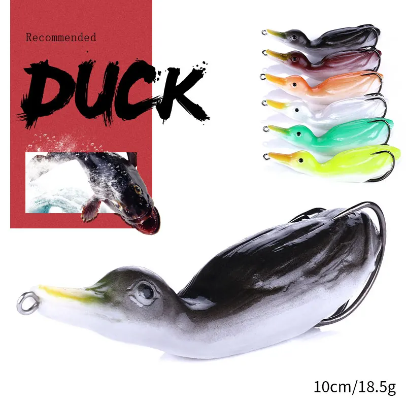 HENGJIA 1pc New Pesca Pike Fishing Lure Artificial Bait 18.5g 10.5m Duck Lure Soft Baits Fishing Wobblers Frog Lure
HENGJIA 1pc New Pesca Pike Fishing Lure Artificial Bait 18.5g 10.5m Duck Lure Soft Baits Fishing Wobblers Frog Lure
