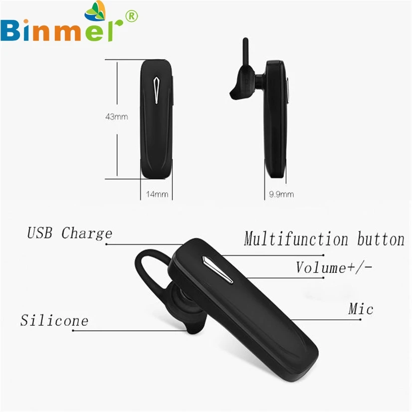 Factory Price Binmer Hot Selling Wireless Bluetooth Stereo HeadSet Handsfree Earphone For iPhone Samsung LG Drop Shipping Feb22
Factory Price Binmer Hot Selling Wireless Bluetooth Stereo HeadSet Handsfree Earphone For iPhone Samsung LG Drop Shipping Feb22