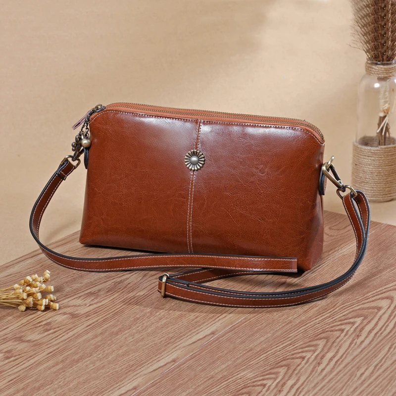 Vintage Crossbody Bags for Women Genuine Leather Shoulder Bag Female Clutch Bags Messenger Bag Ladies Purse and Handbags 2019
Vintage Crossbody Bags for Women Genuine Leather Shoulder Bag Female Clutch Bags Messenger Bag Ladies Purse and Handbags 2019